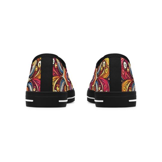 Mandala Design Women's Low Top Sneakers