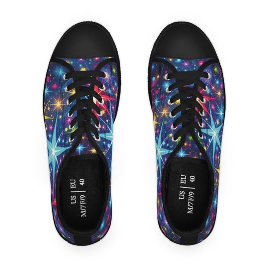 Star Design Women's Low Top Sneakers