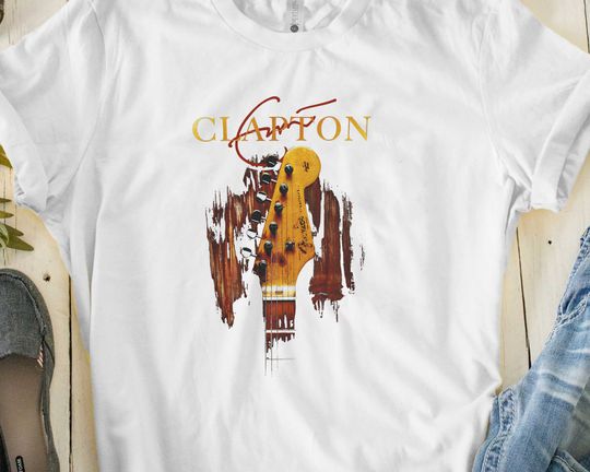 Gildian Eric Clapton Shirt, Concert Shirts