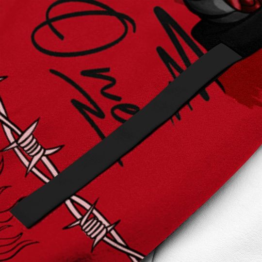 Bred Velvet 11s Varsity Jacket, Trust No One Baseball Jackets