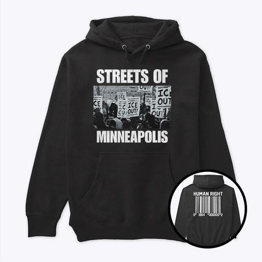 Bruce Springsteen Streets Of Minneapolis ICE Out Hoodie