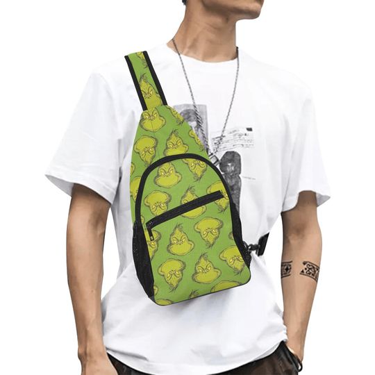 Character funny character Chest Bag