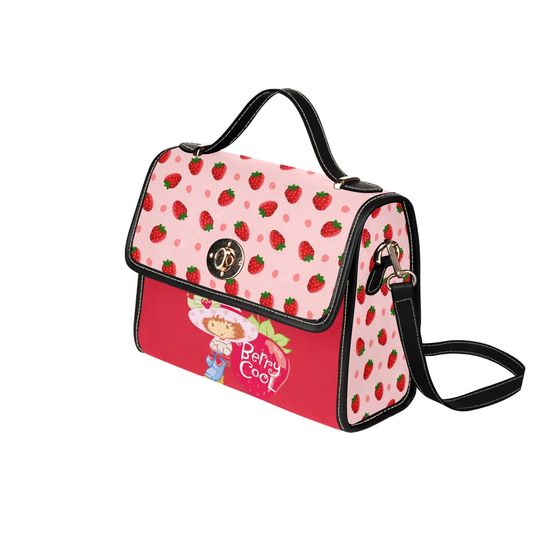 Berry Cool Lock bag (black shoulder strap, black edging)