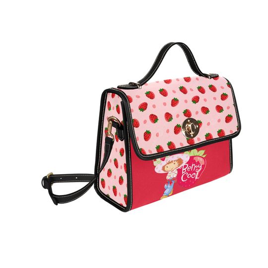 Berry Cool Lock bag (black shoulder strap, black edging)