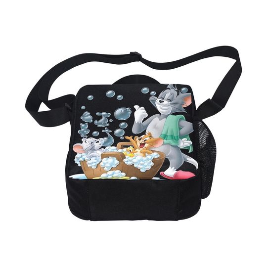 Character cat and mouse Crossbody Bag
