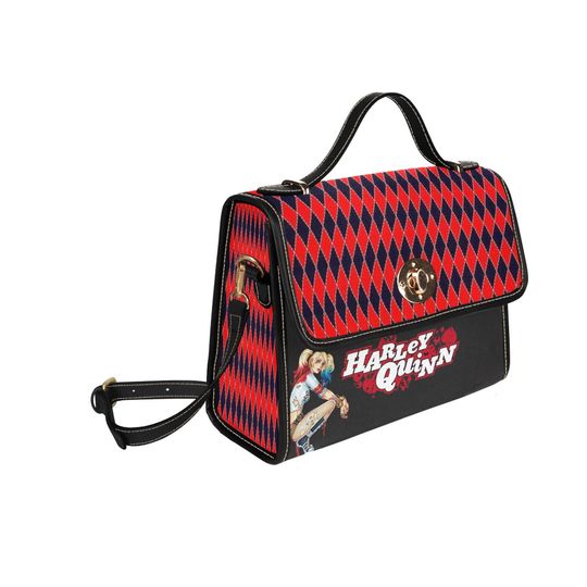 Character Harley Lock bag (black shoulder strap, black edging)