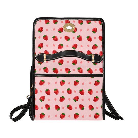 Berry Cool Lock bag (black shoulder strap, black edging)