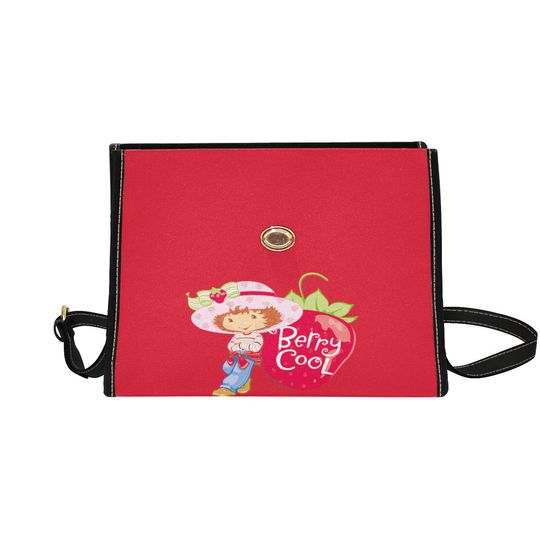 Berry Cool Lock bag (black shoulder strap, black edging)