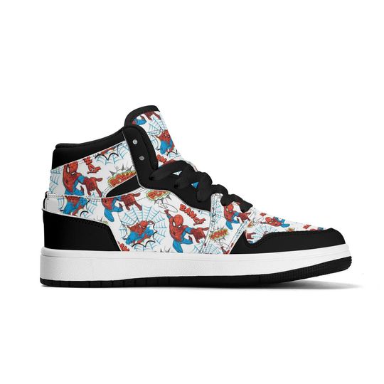 Character Spiderman High-Top Sneakers