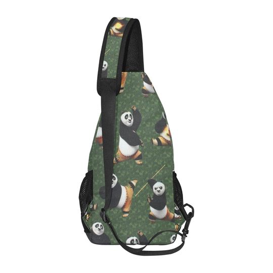 Character Kong fu Chest Bag