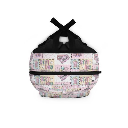 Pastel Theme Park Backpack - Best Day Ever Magical Adventure Bag
