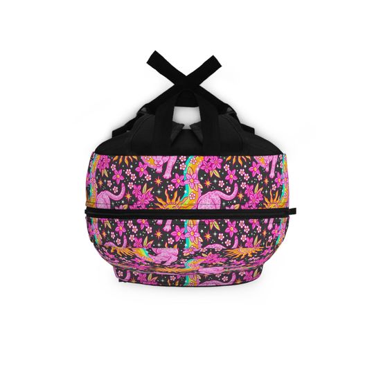 Pink Panther Sun Backpack - Sun & Moon Cosmic Jungle Aesthetic Bag