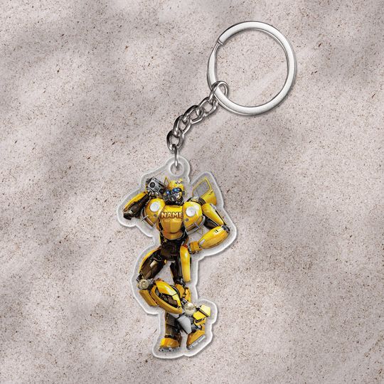 Custom Transformers Christmas Keychain/Bumblebee Autobots Keychain