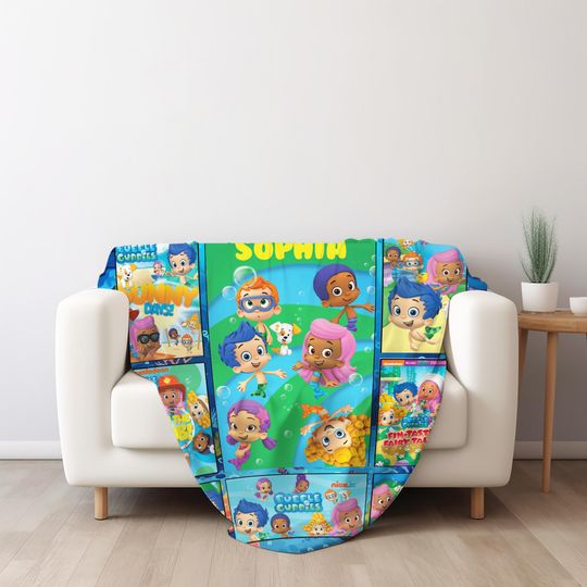 Bubble Guppies Blanket, Bubble Guppies Blanket, Bubble Guppies Characters Molly Goby