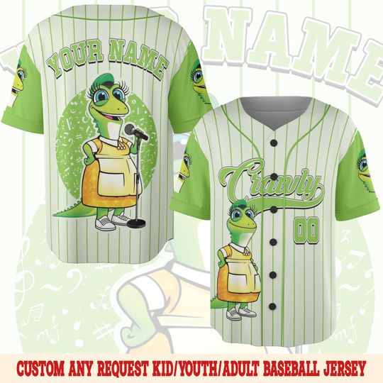 Custom Sing Movie Baseball Jersey | Personalized Team Jersey