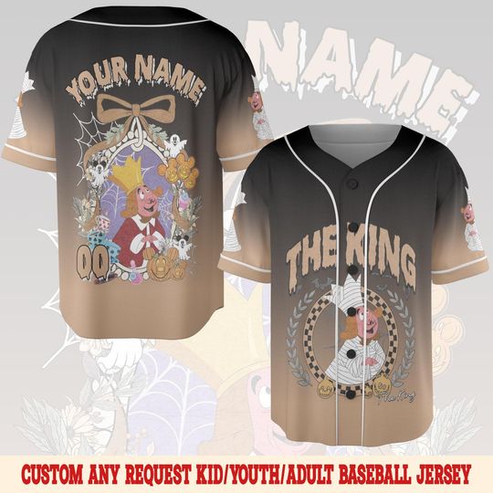 Discover Disney Personalized Alice In The Wonderland Baseball Jersey