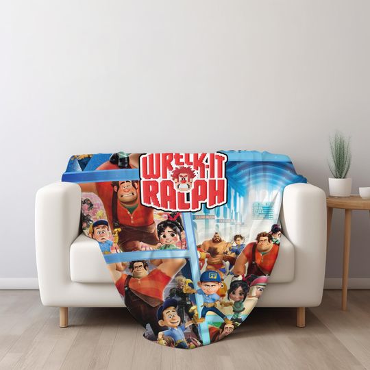 Wreck-It Ralph Blanket – Cozy Fleece Blanket