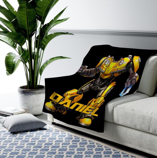 Custom Transformer Blanket Robot Personalized Blankets