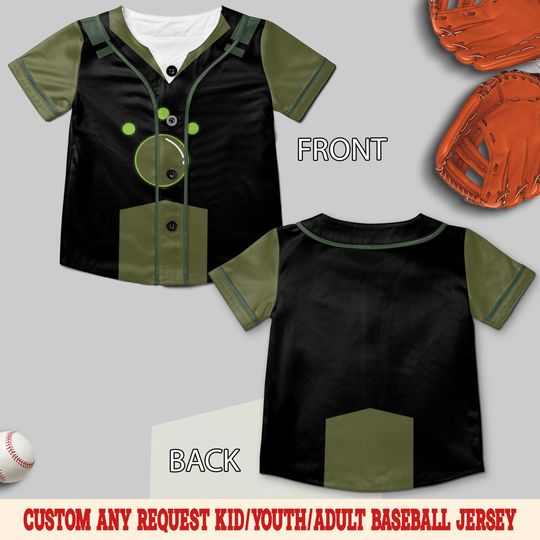 Wild Kratts Baseball Jersey Martin Chris Cosplay Halloween All Over Print Tee
