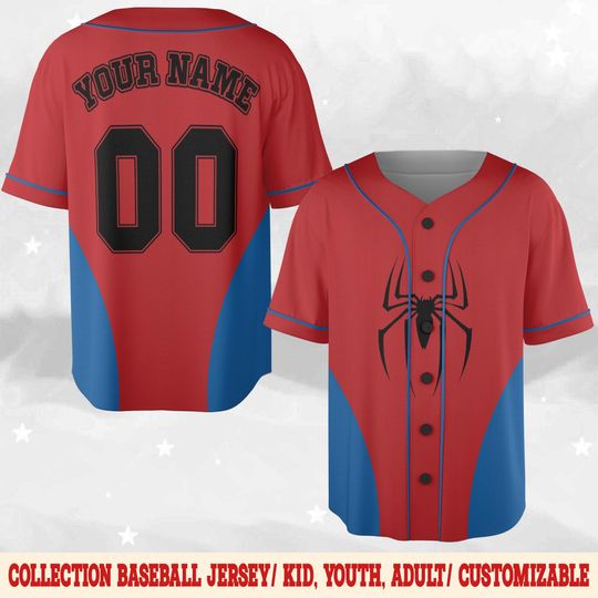 Spidey And His Amazing Friends Costume Baseball Jersey