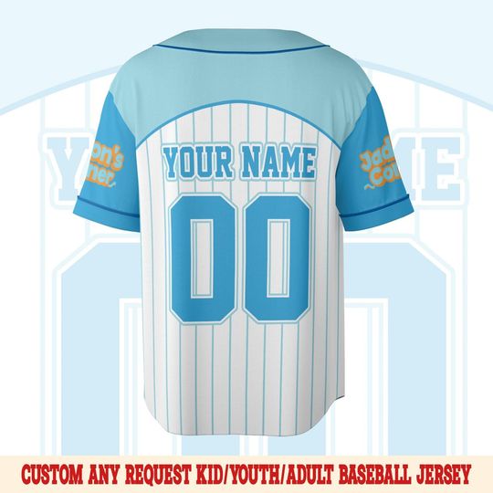 Custom Gracie's Corner Baseball Jersey, Jadon Gracie's Corner Birthday Boy Baseball