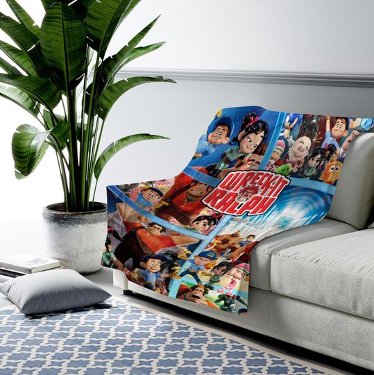 Wreck-It Ralph Blanket – Cozy Fleece Blanket