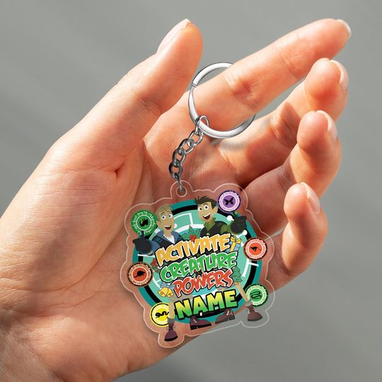 Wild Kratts Christmas Keychain, Wild Kratts 2025 Keychain, Custom Keychain