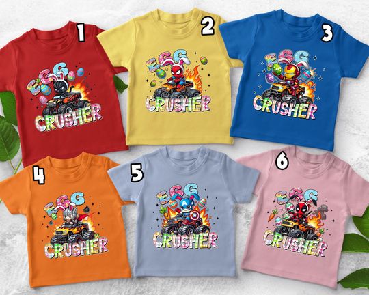 Superhero Easter Shirt, Avengers Eggs Shirt, Kids Easter Shirt, Easter Trip Shirt, Spider Easter Tee