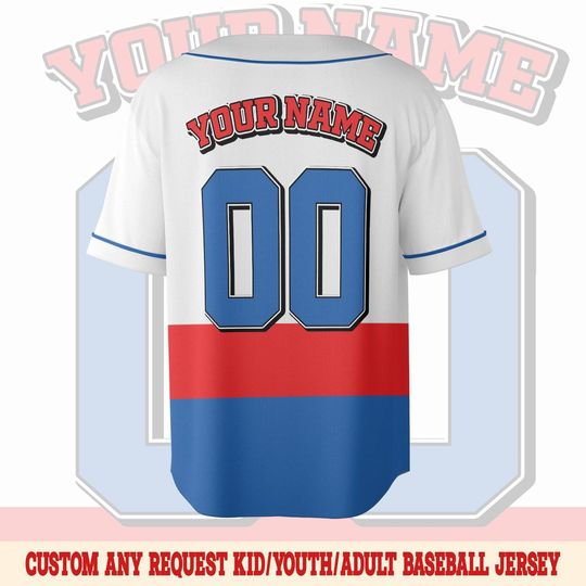 The Little Mermaid Halloween Costume 3D Baseball Jersey