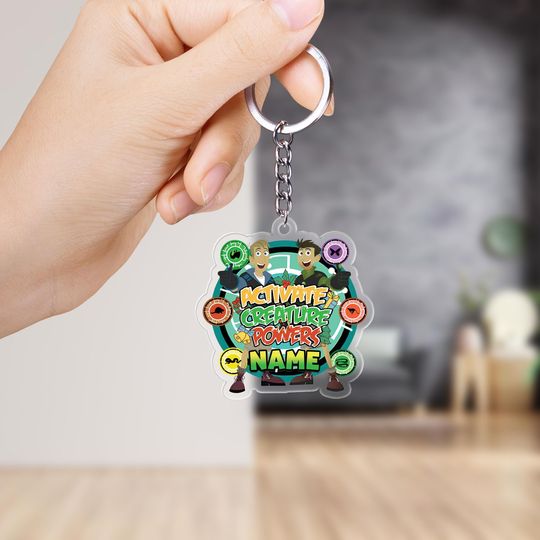 Wild Kratts Christmas Keychain, Wild Kratts 2025 Keychain, Custom Keychain