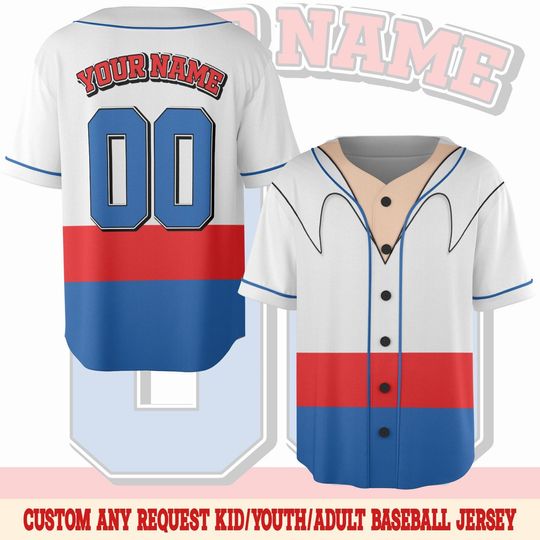 The Little Mermaid Halloween Costume 3D Baseball Jersey