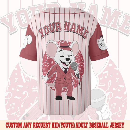 Custom Sing Movie Baseball Jersey | Personalized Team Jersey