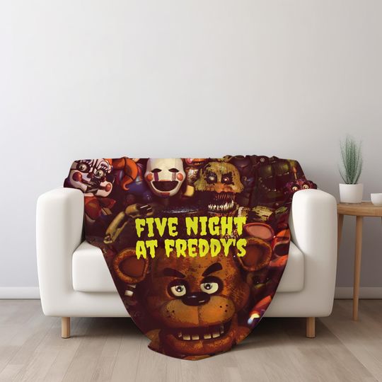 Five Nights At Freddy's Blanket, FNAF Baby Blanket