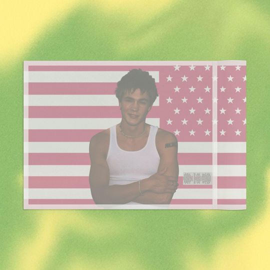 Chad Michael Murray Flag, Polyester Organza Dorm Decor