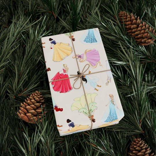 Princess Wrapping Paper 1pc Roll