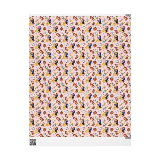 Beauty & The Beast Gift Wrapping Papers 1pc Roll