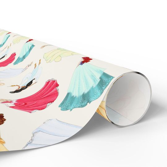 Princess Wrapping Paper 1pc Roll