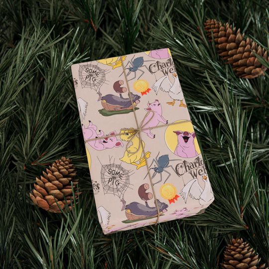Charlottes Web Gift Wrapping Papers
