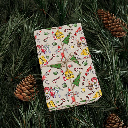 Toy Story Christmas Wrapping Paper