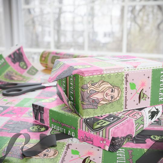 Wicked Gift Wrapping Paper 1pc Roll