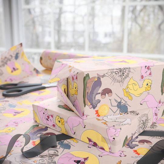 Charlottes Web Gift Wrapping Papers