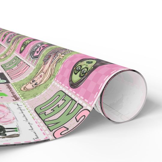 Wicked Gift Wrapping Paper 1pc Roll