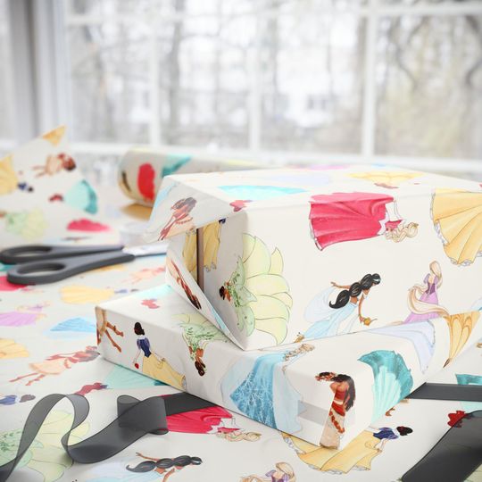 Princess Wrapping Paper 1pc Roll