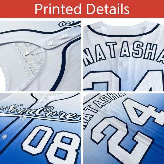 Custom Pinstripe Baseball Jersey: Personalized Team Uniform