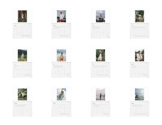 Pedro Pascal - In Paradise - 2025 Wall Calendar, Celebrity Wall Calendar 2025, Best Gift For Christmas, New Year