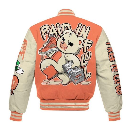 Dunkare Varsity Jacket To Match DJ Khaled Crimson Bliss 5s