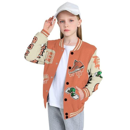 Dunkare Varsity Jacket To Match DJ Khaled Crimson Bliss 5s
