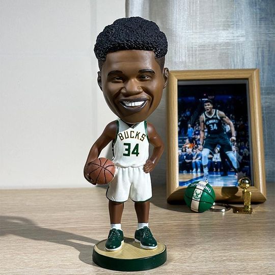 Giannis Antetoko Bucks NBA Bobblehead, Christmas Gift, Gift for Men