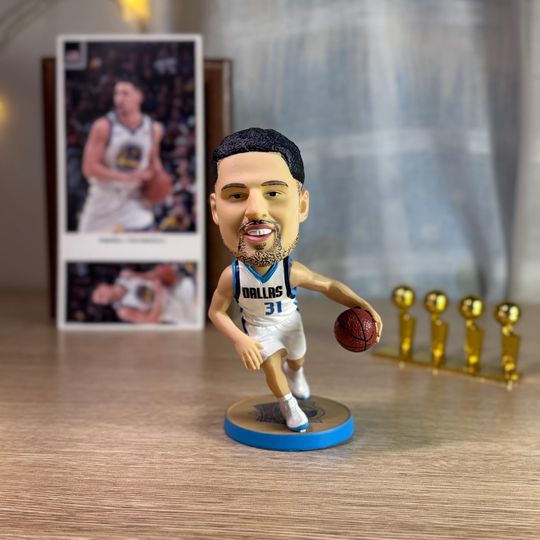 Klay Thompson Mavericks NBA Bobblehead Gift