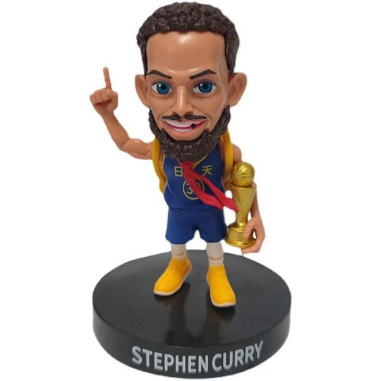 Stephen Curry Warriors NBA Figure Bobblehead, Christmas Gift, Gift for Men